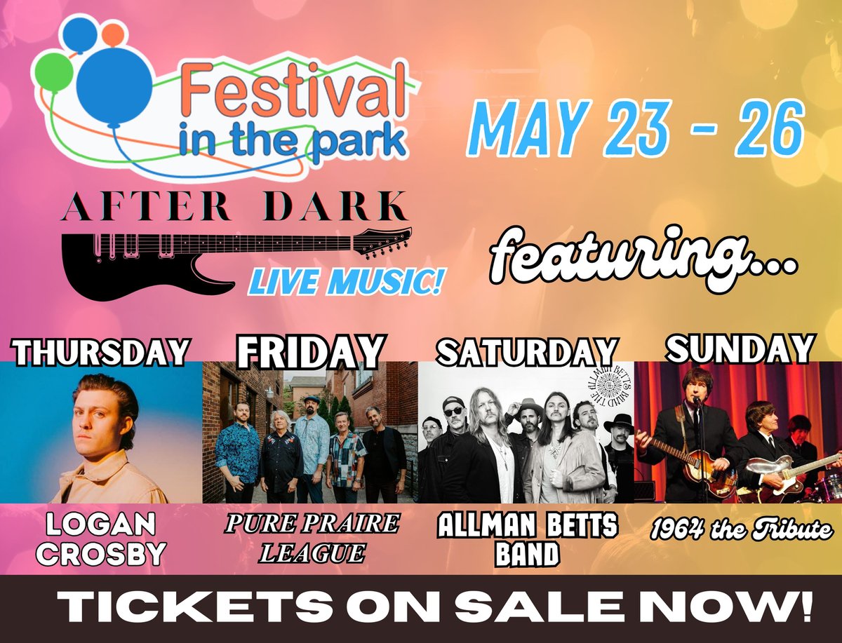 Festival in the Park Returns May 2326!